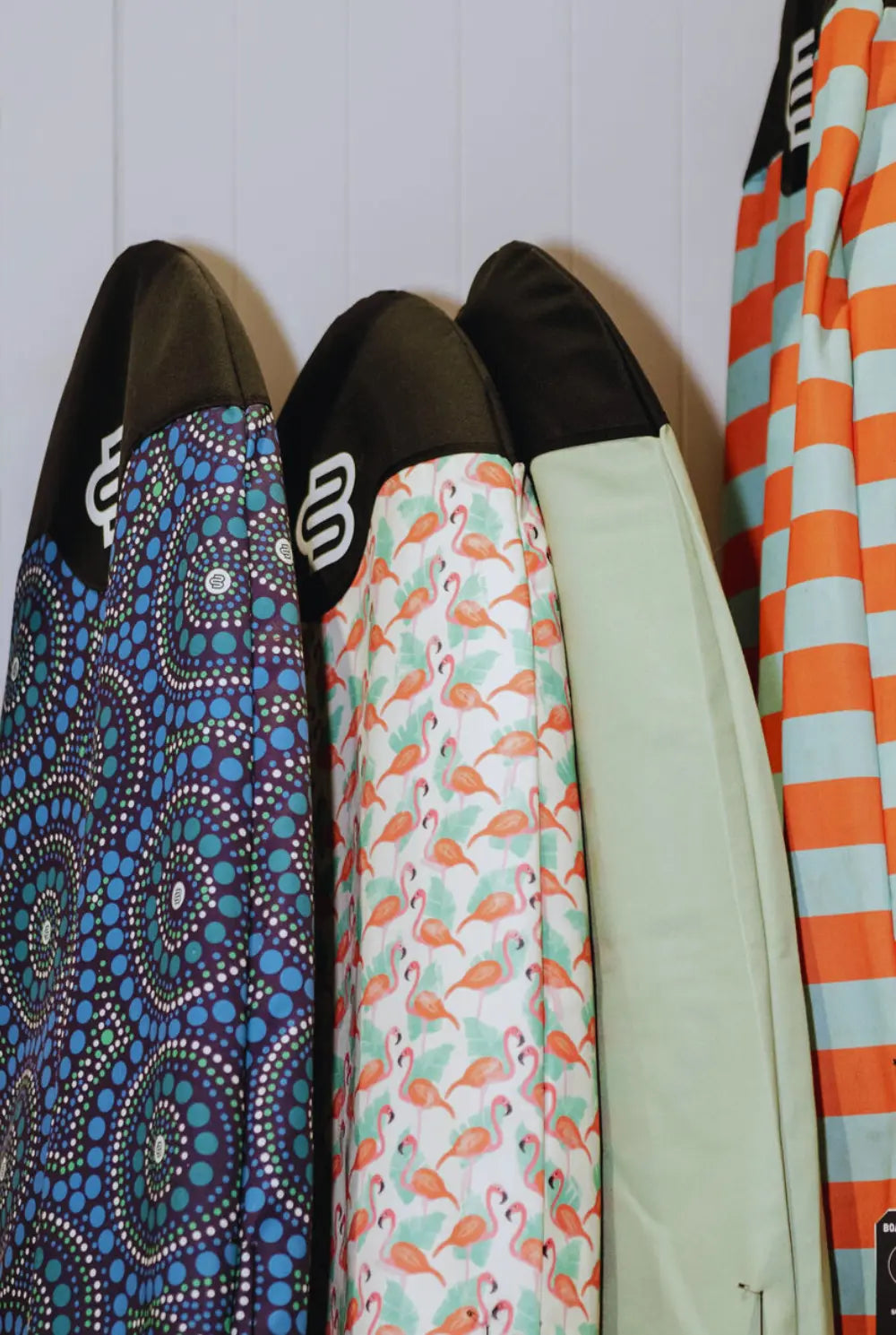 Flamingo Shortboard - Boardsox Canvas Surfboard Cover BoardSox