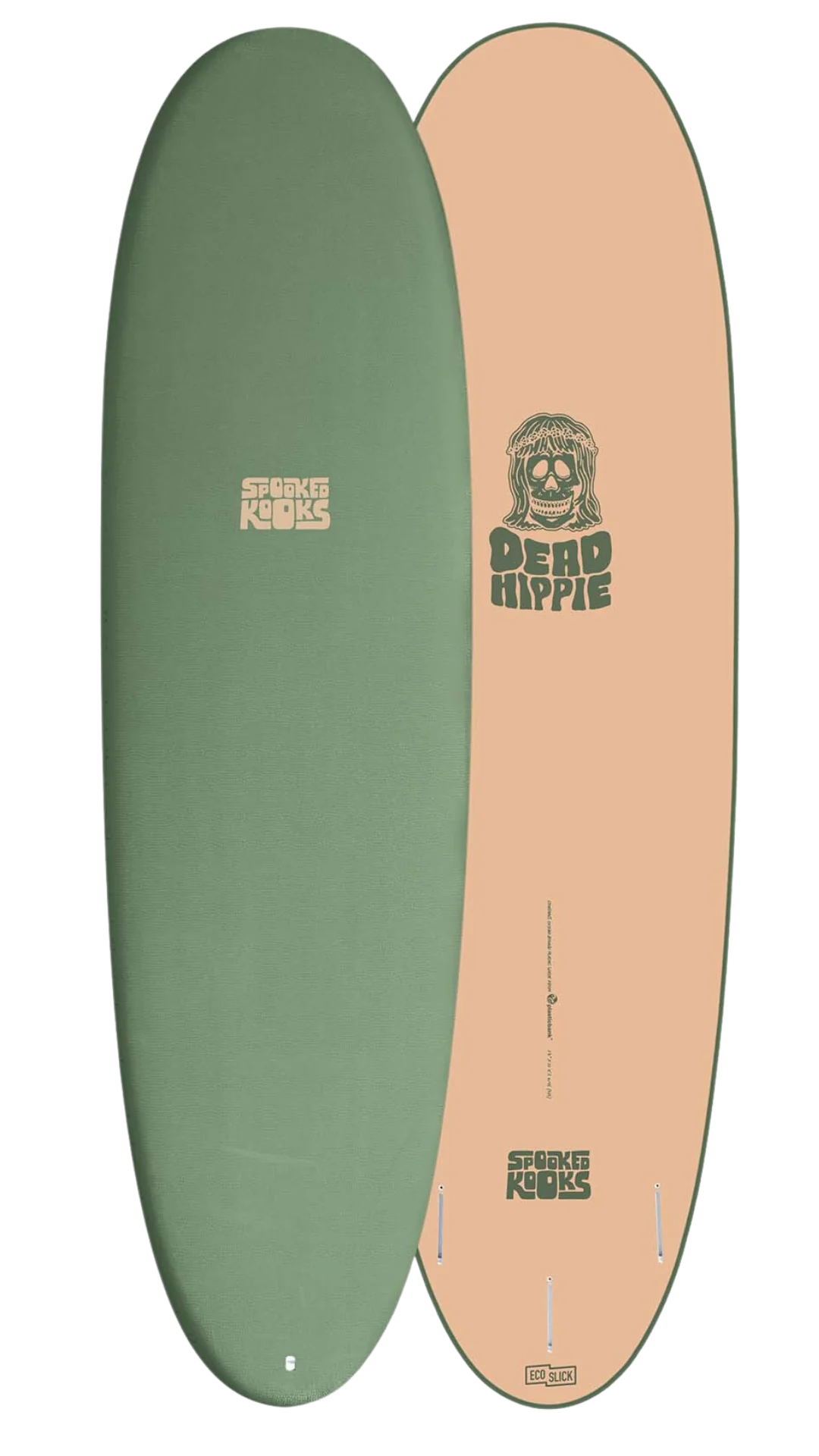 Spooked Kooks - DEAD HIPPIE 8'0" Soft Surfboard - PICK UP OCEAN GROVE STORE ONLY