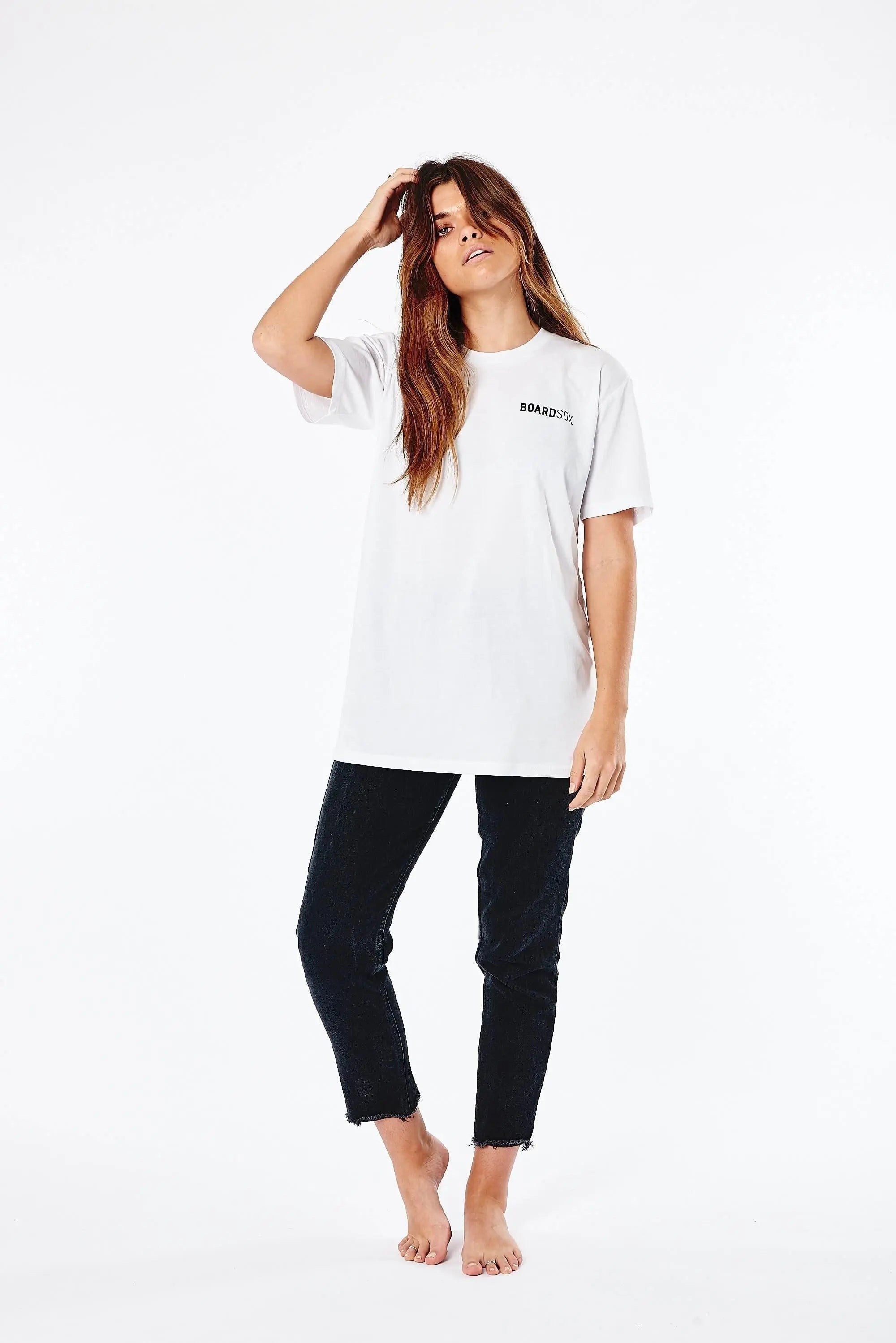 Boardsox® White T-Shirt unisex BoardSox