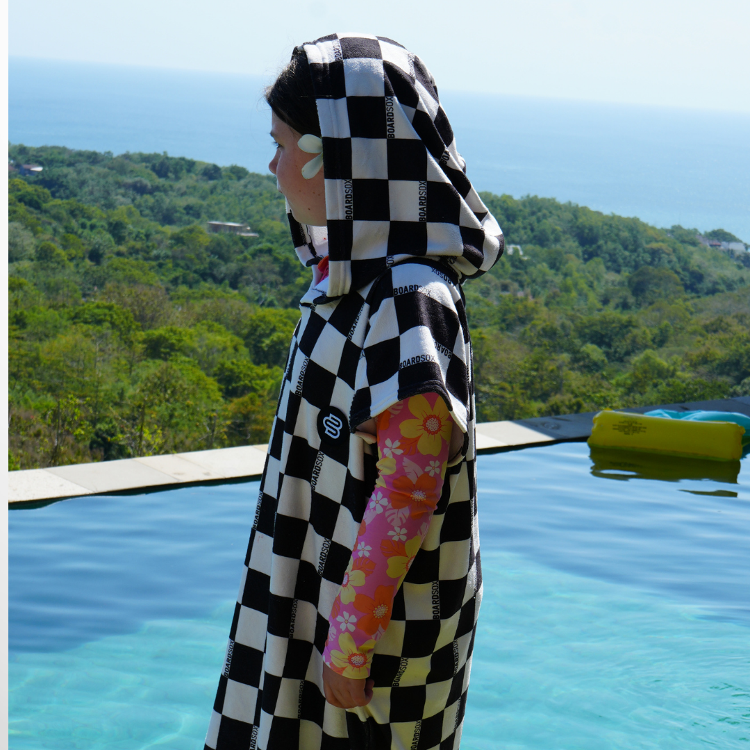 Koa  -  Groms/Kids Boardsox Hooded Towel + Surf Poncho