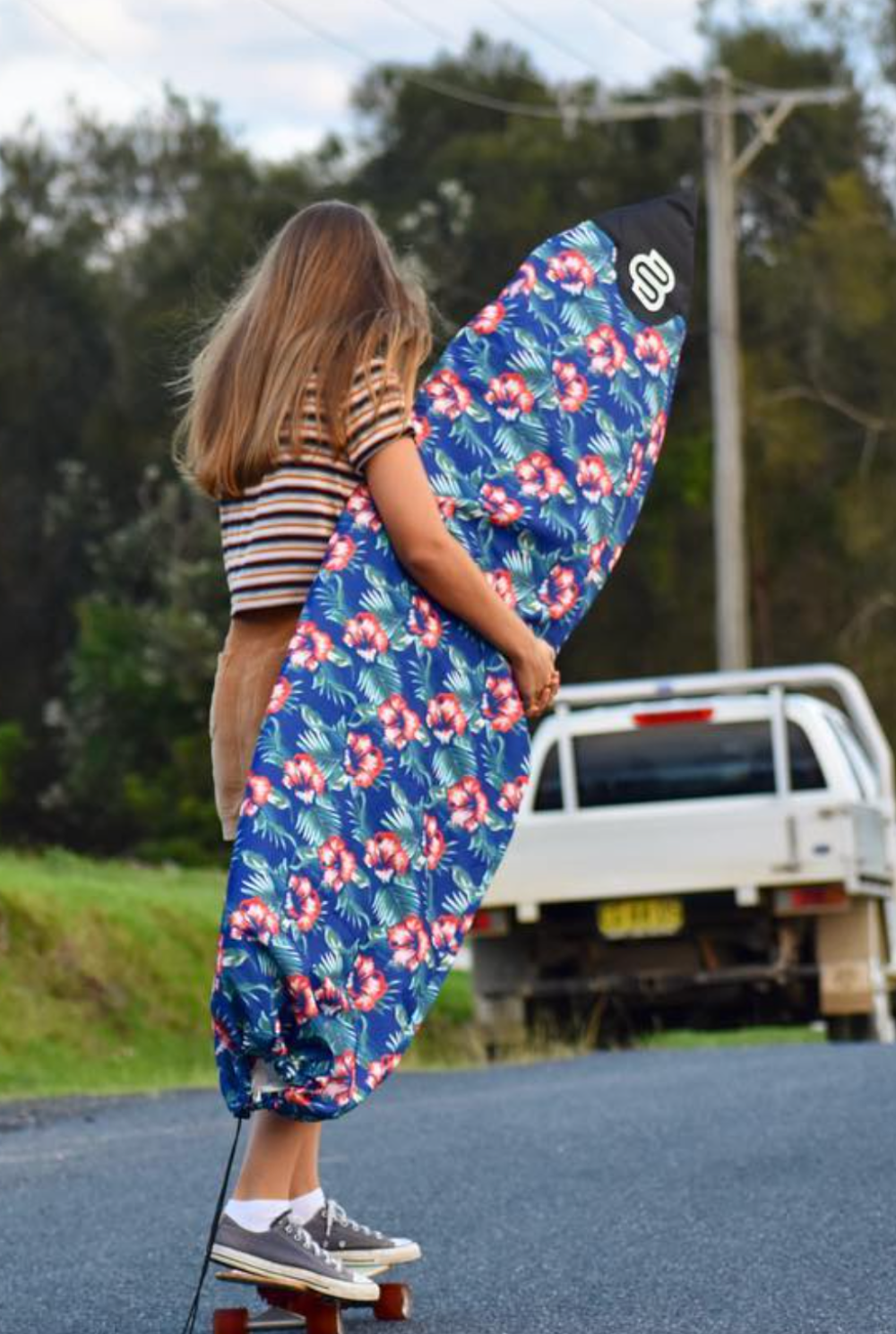 Hawaiian  Shortboard Surfboard Cover