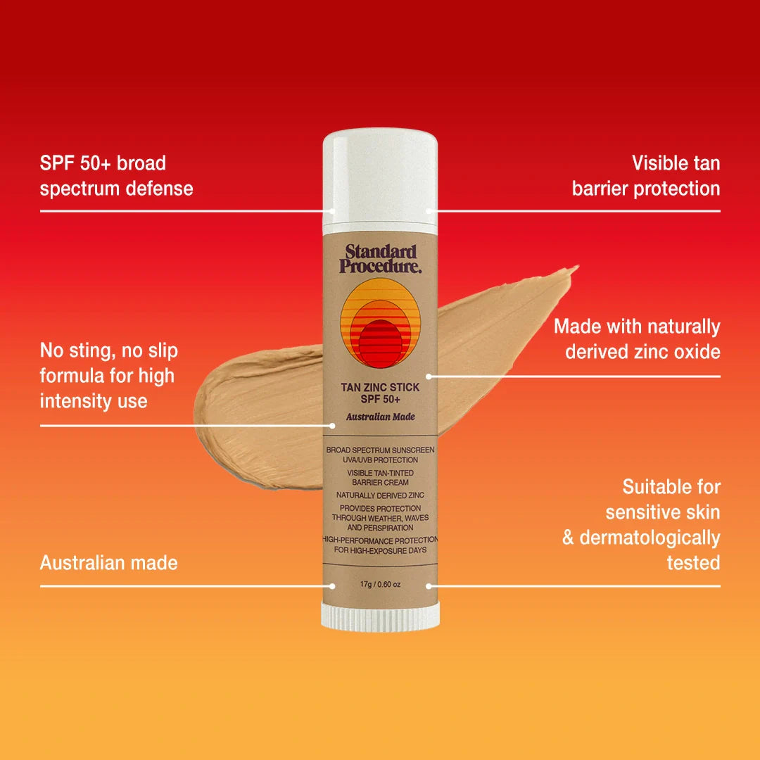 Standard Procedure - Tan Zinc Stick SPF 50+