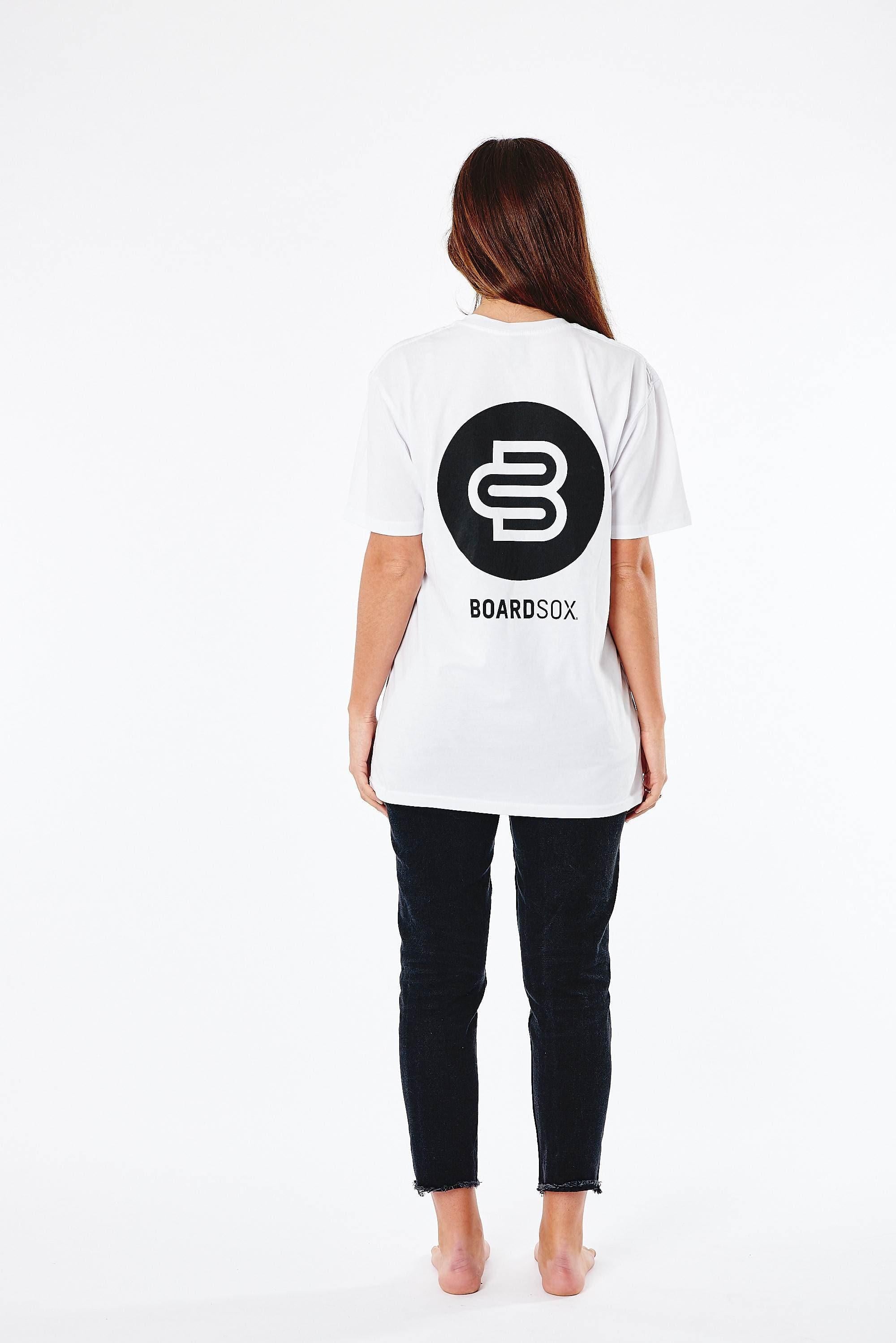 Boardsox®   White T-Shirt unisex